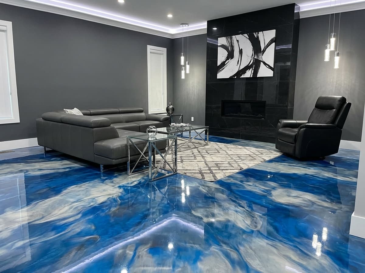 Metallic Epoxy Flooring